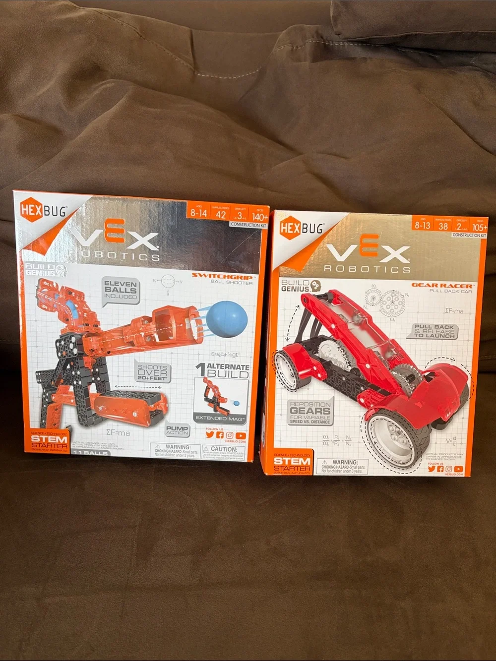 New Set of 2 Hexbug Robotics STEM Science Building Toy